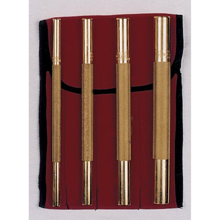 S & H Industries PUNCH PIN BRASS SET OF 4 KE77767